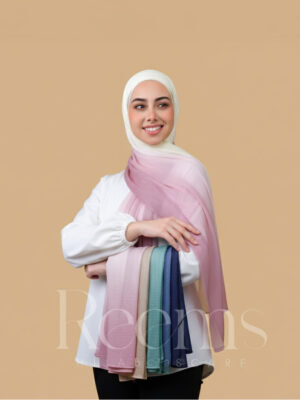 Kasmir hijab ombre Kashmir Kuwaiti Hijab Ombre