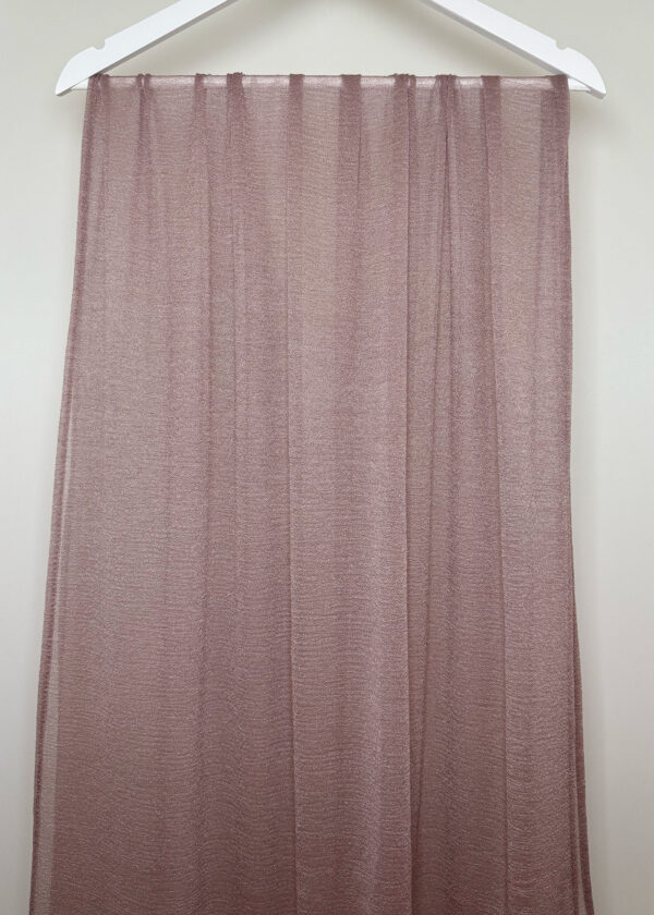 mauve small Kashmir Kuwaiti Hijab