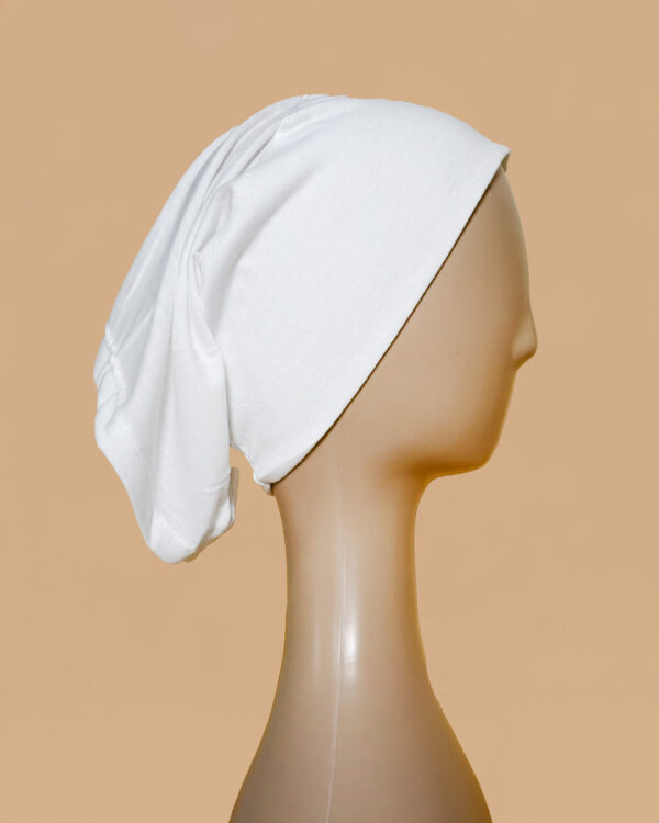 Cotton ivory2 Cotton hijab cap rectangle