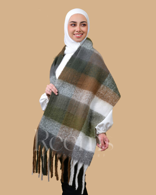 mohair- Mohair Style Fluffy Women's Scarf