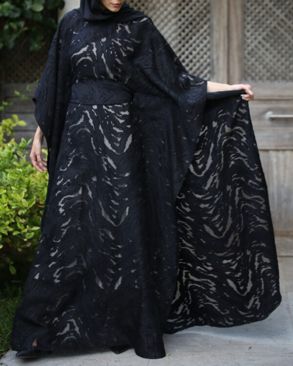 Ramadan Jacquard  Two Layers Abaya
